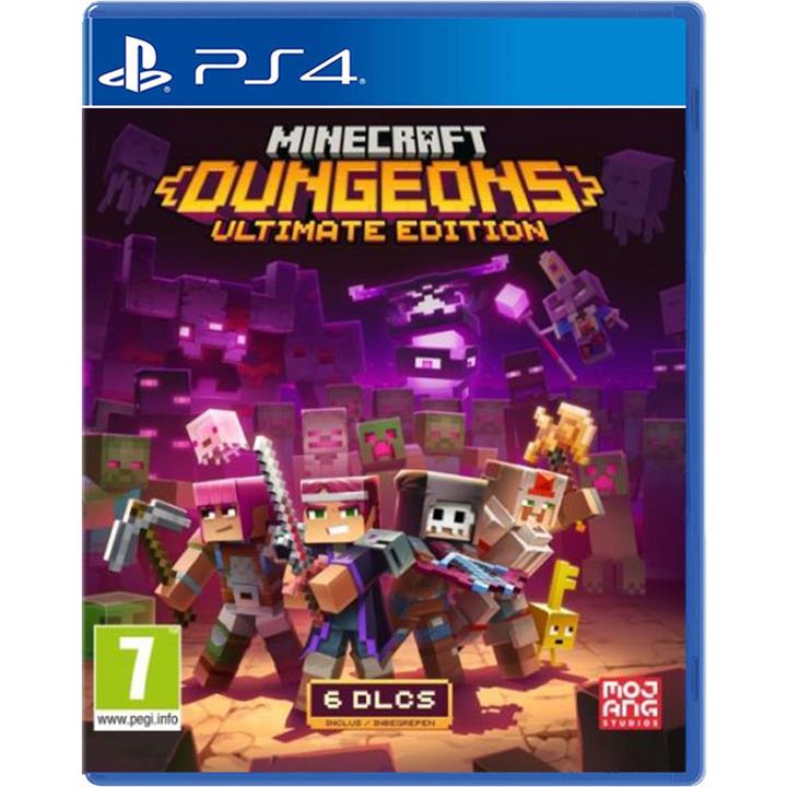 دیسک بازی Minecraft Dungeons Ultimate Edition – مخصوص PS4